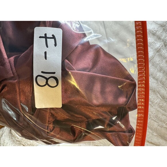 Persaya Brown Satin Cargo Size Large - Picture 9 of 9